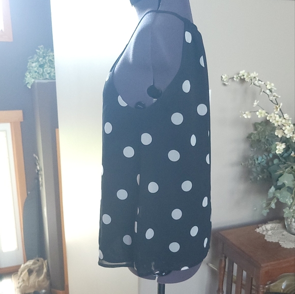 Banana Republic Factory Polka Dot Blouse - Picture 3 of 5